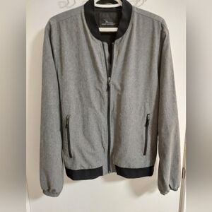 Marc Anthony Men's Gray Bomber Jacket